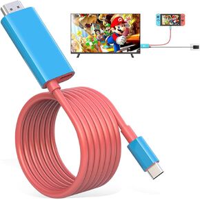 Switch Dock for Switch Docking Station,Portable Switch TV Dock Adapter Compatible Switch NS//OLED/Steam Deck Support Switch TV Mode with PD Charge, 4K HD,Travel Dock for Switch Conversion Cable