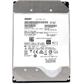 HGST 0F27432 Ultrastar He10 10TB 7.2K 12Gbps 4Kn SAS 3.5'' HDD Hard Drive (Renewed)