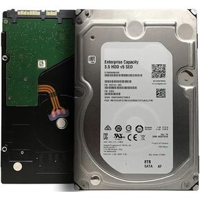 MDD MAXDIGITALDATA - 8TB 7200RPM 256MB Cache SATA 6Gb/s 3.5inch Enterprise Hard Drive (NAS, Surveillance, RAID) (Renewed)