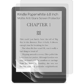 KEANBOLL 3-Pack Anti Glare (Matte) Screen Protector for Kindle Paperwhite 6.8 Inch (11th Generation, 2021) -Anti Glare and Anti Fingerprint (Matte) Shield