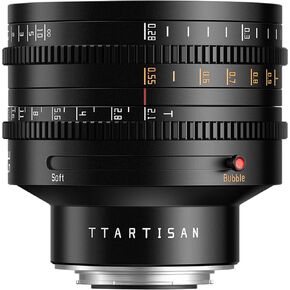 Ttartisan 35mm T2.1 عدسة Cine Dual Bokeh لـ Fuji X-Mount ، إطار كامل فتحة عدسة الكاميرا ذات الزاوية العريضة المتوافقة مع كاميرات Fujifilm
