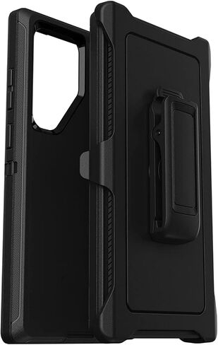 Defender Phone Case Compatible with Samsung Galaxy S25 with Clip,Holster with Kickstand, 7X Tested to Military Standard, Black in Saudi Arabia