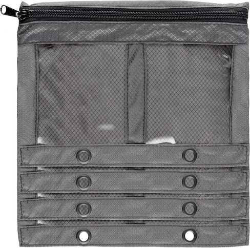 Reaction Tackle Deluxe Bait Binder – Water-Resistant Soft Plastic Bait Storage Bag, Saltwater & Freshwater Fishing Tackle Organizer, Lure Bag for Bass, Kayak, and Boat Fishing in Saudi Arabia