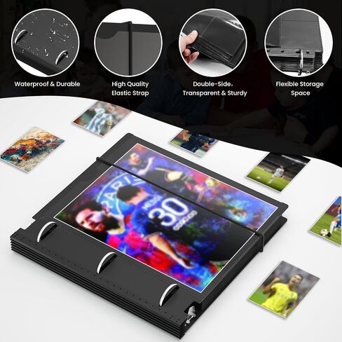 Card Card Binder 9 Pocket ، 720 Pockets Collectible Card Card Abran in Saudi Arabia