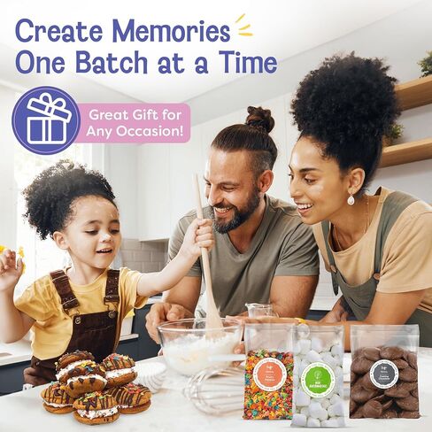Baketivity x Duff Goldman Unicorn Cookies Kit - Kids Baking Kit - Cooking Kits for Kids with Premeasured Ingredients, Decorating Supplies, STEM Activities - Kids Baking Sets for Girls, Boys Ages 6-12 in Saudi Arabia