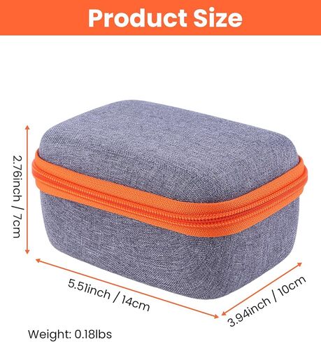 ASIEIT Hard Case Compatible with Yoto Mini (2024 Edition), Case for Yoto Mini, Children's Audio & Music Player, Yoto Holder Bag for Children’s Speaker Plays Audiobook Cards, Orange in Saudi Arabia
