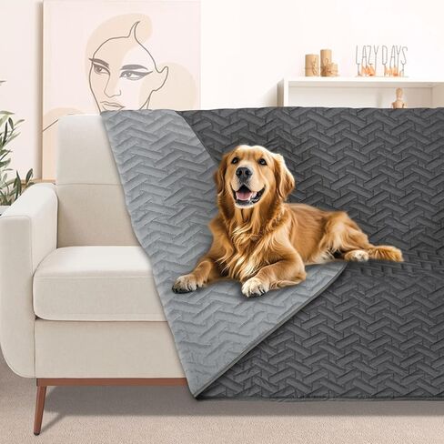 Waterproof Dog Couch Cover, Soft Pet Bed Cover, Furniture Sofa Car Protector for Puppy Dog Cat and Pet, 68" x 82", 1 Pack in Saudi Arabia