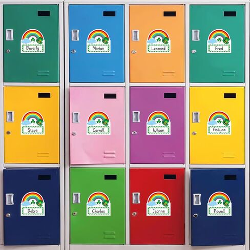 25 Pcs St. Patricks Day Rainbow Cutouts St. Patricks Day Name Tags Greeting Cutouts for St. Patrick's Day Bulletin Board Rainbow Classroom Decoration (Rainbow-2) in Saudi Arabia