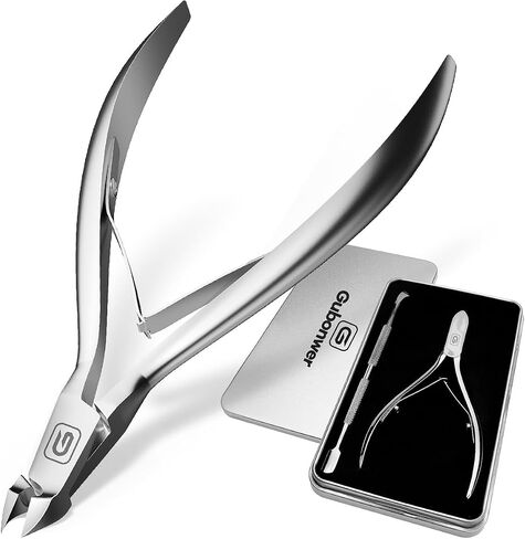 Cuticle Trimmer 3/4 Jaw Extremely Sharp Cuticle Nippers Scissors Stainless Steel Clippers Cutter Remover Pedicure Manicure Nail Tool, cuticle pusher, nail cuticle trimmer professional cuticle cutter in Saudi Arabia