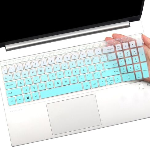 Keyboard Cover for HP 15.6" 17.3" Laptop/HP Pavilion 15-eg 15-eh/er 17-cn/cp 15z-fc000 15t-fd000 15t-eg300 15-fc0093dx 15-fc0025dx 15-fd0083wm 15-fd0005dx 15-fd0023dx fd0107dx 17t-cn300 17-cp3005dx in Kuwait