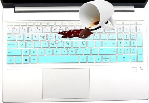 Keyboard Cover for HP 15.6" 17.3" Laptop/HP Pavilion 15-eg 15-eh/er 17-cn/cp 15z-fc000 15t-fd000 15t-eg300 15-fc0093dx 15-fc0025dx 15-fd0083wm 15-fd0005dx 15-fd0023dx fd0107dx 17t-cn300 17-cp3005dx in Kuwait