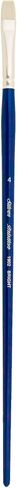 Silver Brush Limited 19020 Bristlon Bright Brush for Acrylic and Oil Painting, Size 0, Long Handle in Saudi Arabia