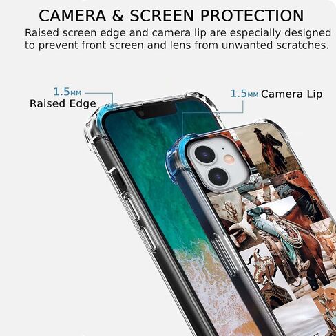 Case for iPhone 12/12 Pro with Christian Design,Christ Jesus Quotes Verse Collage Pattern,Trendy Soft TPU Bumper Phone Cover(12,Bible) in Kuwait