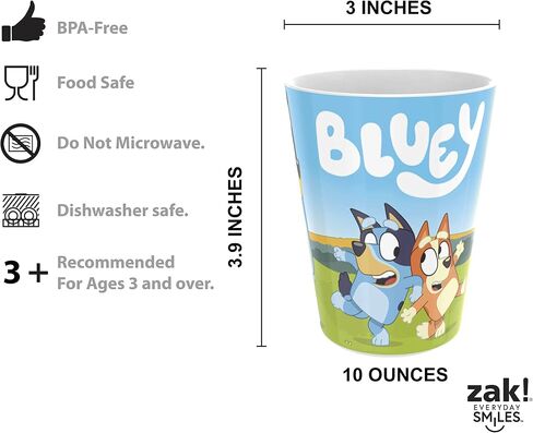zak! 5-Piece Dinnerware Set, Gabby’s Dollhouse - Durable Plastic & Stainless Steel - Includes Water Bottle, 8-Inch Plate, 6-Inch Bowl, Fork & Spoon - Suitable for Kids Ages 3+ in Saudi Arabia