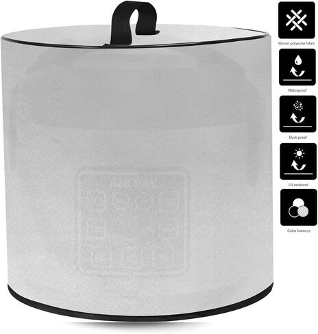 2 غطاء غبار طباخ الأرز QT ، متوافق مع AROMA 2 QT طباخ الأرز الرقمي ARC-914SBD/2 QT طباخ الأرز المضغوط CRS2010BS (رمادي فاتح) in Kuwait