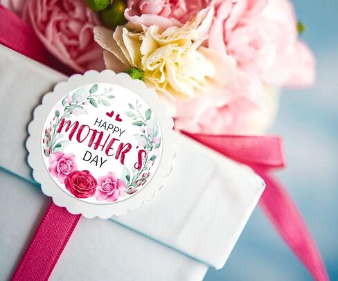 Waahome 36pcs ملصقات Happy Valentines - إلى من From Valentines ملصقات العلامات الهدية الوردي ملصقات عيد الحب الأحمر للأطفال. in Kuwait