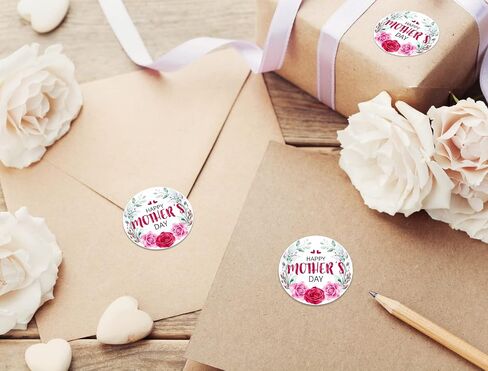 Waahome 36pcs ملصقات Happy Valentines - إلى من From Valentines ملصقات العلامات الهدية الوردي ملصقات عيد الحب الأحمر للأطفال. in Kuwait