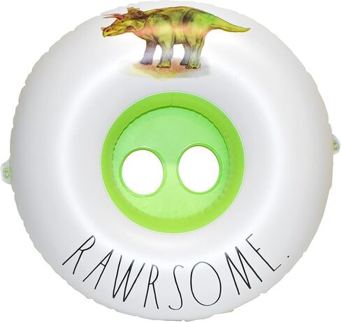 Rae Dunn x CocoNut Float Toddler Floats with Canopy - New Velcro Connectors! - Child Sized Inflatable Raft & Durable Water Toy - Stable Ride-On for Summer Parties & Swim Events in Saudi Arabia