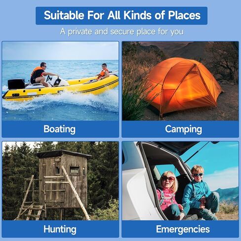 5 Gallon Bucket Toilet Seat,Portable Camping Toilet Seat for Camping,Hiking, Emergencies,Luggable Loo Camping Toilet Seat for Adults and Kids,Gary in Kuwait