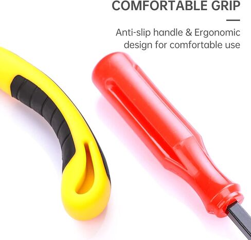 3PCS Upholstery and Construction Staple Remover with Tack Puller Tool, Nail Puller, Carpet Remover, for Removing All Kinds of Staples for Furniture, Floor, Wooden Case, Carton, Photo Frame in Kuwait