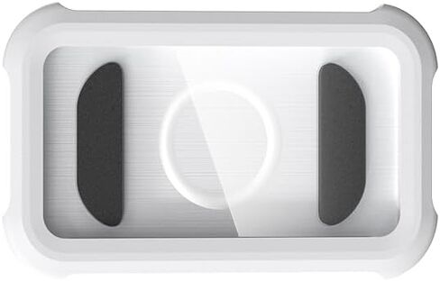 Waterproof Rotating Shower Phone Holder with 360° Rotation, Angle Adjustable, Wall Mounted Phone Holder for Bathroom Mirror Bathtub Kitchen, for 4" - 7" Cell Phone (White) in Saudi Arabia