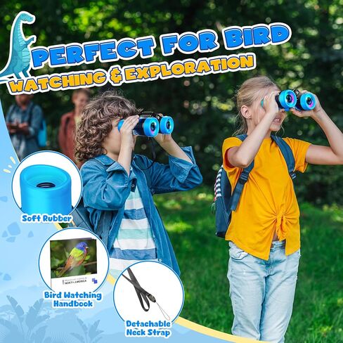 Unicorn Binoculars Toys for Kids 3 4 5 6 Year Old Girls Toddlers Pink Binoculars Toys Bird Watching Outdoor Camping Adventure Telescope Toy Easter Birthday Gifts for Girl Kid Toddler Ages 3-5 4-6 in Saudi Arabia