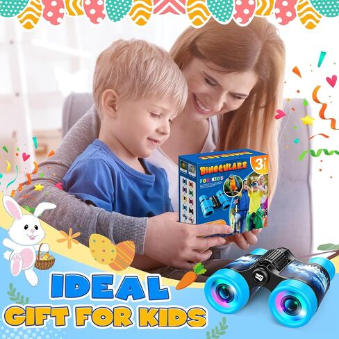 Unicorn Binoculars Toys for Kids 3 4 5 6 Year Old Girls Toddlers Pink Binoculars Toys Bird Watching Outdoor Camping Adventure Telescope Toy Easter Birthday Gifts for Girl Kid Toddler Ages 3-5 4-6 in Saudi Arabia