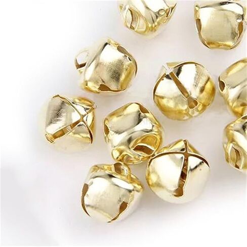 أجراس Jingle ، أجراس عيد الميلاد ، أجراس Craft Bells 20 ملم DIY للديكور المنزلي ، 20 PCS (Silver) in Kuwait