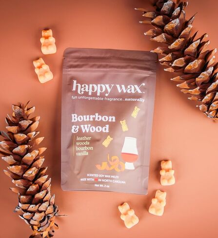 Happy Wax Fan Favorites Collection Scented Natural Soy Wax Melts – 6 Total Oz. of Scented Wax Melts, Collection Includes Lemon Verbena, Calming Lavender, and Vanilla Sandalwood in Saudi Arabia