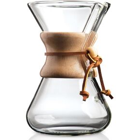 Chemex Pour-Over Glass Coffeemaker - Hand Blown Series - 5-Cup - Exclusive Packaging