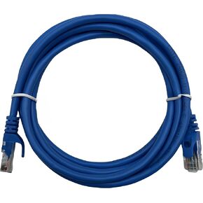 CAT6 RJ45 Ethernet Network Cable, Blue, Indoor/Outdoor, Multiple Lengths Available 3.3 ft-65.6 ft (1, 65.6 ft) in Kuwait