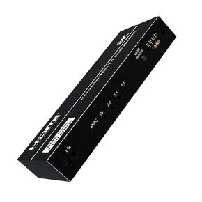 8K eARC Audio Extractor & Converter | 8K@60Hz 4K@144Hz | HDCP 2.3/HDR10/VRR/ALLM | Video & Audio Splitter with Optical/Coaxial/Analog for PS5, Xbox, Soundbar, Headphones