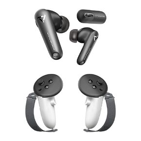 PRISMXR Controller Grips and Wireless Gaming Earbuds Compatible with Quest 3S/3