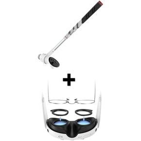 AMVR Golf Club Attachment Compatible with Meta/Oculus Quest 3 Accessories & Lens Protector Set Compatible with Meta/Oculus Quest 3 Accessories,Glasses Spacer for Quest 3 Lenses