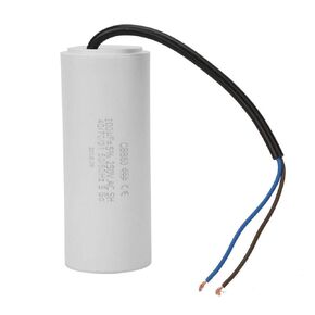 CBB60 Capacitor, White Motor Operating Capacitor, Reliable Insulation Performance for The Compressor Motors of Single-Phase Motors of air conditioners