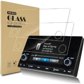 WD&CD 2PCS Screen Protector Compatible with Honda Civic 2022-2025 7-inch Touchscreen, Civic (LX/EX/EX-L/Sport/Sport Hybrid) Center Control and Navigation Touchscreen Protector Anti-Scratch