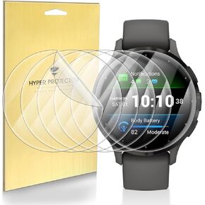 Suoman 6-Pack for Garmin Venu 3S 41MM/Venu 3 Plus/Venu 2 Plus/Venu 2 Screen Protector, TPU High Definition Clear Protective Film