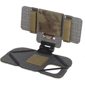 Tactical Phone Mount for iPhone 15 Pro Max – MOLLE-Compatible, Adjustable Carbon Fiber & Nylon (0.24lbs, CP Color)
