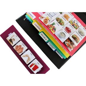 Libro de comunicación Visual, 162 tarjetas fotográficas ASD: vocabulario del lenguaje del autismo, terapia de articulación del Habla, y aprendizaje de aprexia