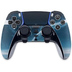 MightySkins Skin Compatible with PS5 DualSense Edge Controller - Outer Space | Protective, Durable, and Unique Vinyl Decal wrap Cover | Easy to Apply & Change Styles | Made in The USA