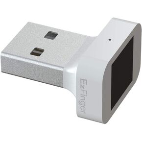 Octatco EzFinger2 [White] – Fingerprint Security Key, FIDO2 Certified – Compatible with Windows Hello, Office 365, Azure and Many More Platforms – Fast and Secure Authentication