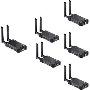 Wireless HDMI Transmitter and Receiver, 1 Transmitter and 5 Receivers (1TX 5RX)