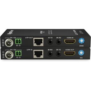 Wyrestorm EX-40 HDMI Extender مجموعة مع IR ثنائية الاتجاه (40 م/131 قدم)