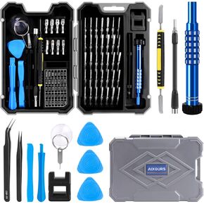 55 in 1 Precision Computer Screwdriver Set for Nintendo, PS3,Xbox Controllers,PC,Macbook,Phone,40mm Extended Screwdriver Bit,Professional Magnetic Repair Tool Kit