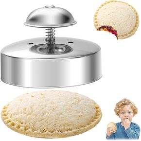 Uncrustables Sandwich Maker, Sandwich Cutters for Kids Lunch Create Delicious UnCrustables - Fun, Easy, and Stainless Steel - Perfect for Family Bonding and Picky Eaters - Save Time and Money!