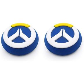 2PCS Joystick Cap Silicone Rubber Thumb Stick Grip Caps for PS5 PS4 PS3 Xbox 360 Xbox One Xbox One X Elite Controller (Color 2)