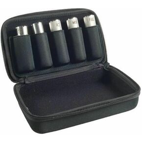 CARLSON’S Protective Choke Case [ Fit 5 Choke Tubes ] EVA Molded Foam Exterior | Scratch-Resistant | Lightweight - Black