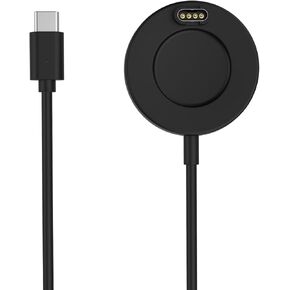 Watch Charger Compatible with Garmin Fenix 7 Pro/7/7S Pro/7S/7X Pro/7X/6X/6S/6/5/5 Plus/5X/5X Plus/5S/Forerunner 965/945/645/Instinct, Charging Dock with 3.3 ft/1 m USB-C Charging Cable,Black
