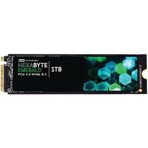 Hexabyte Emerald 1TB PCIe NVMe Gen4x4 M.2 2280 Internal SSD - up to 7400 MB/s