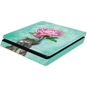 MightySkins Skin Compatible with Sony PS4 Slim Console - Pentacle Charm | Protective, Durable, and Unique Vinyl Decal wrap Cover | Easy to Apply, Remove, and Change Styles | Made in The USA
